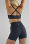 Leelo Active Sculpt Bike Short- Ash