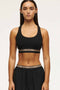 PE Nation Avant Sports Bra- Black