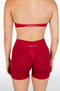 Kikiva Dynamic Bike Short- Cherry/ Royal Red