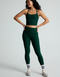 Beyond Yoga Caught In The Midi HW Legging- Dark Green Heather