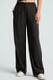 Beyond Yoga Status Wide Leg Trousers- Black