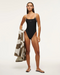 PE Nation Oceanside One Piece- Black