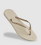 Havaianas Slim Thong- Metallic Beige