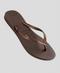 Havaianas Slim Thong- Metallic Dark Brown