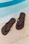 Havaianas Slim Thong- Metallic Dark Brown