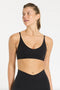 Nimble In Motion V Bralette- Black