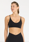 Nimble In Motion V Bralette- Black