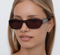 Lu Goldie Jordyn Sunglasses- Coffee