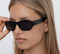 Lu Goldie Jordyn Sunglasses- Black