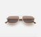 Lu Goldie Evangeline Sunglasses- Coffee