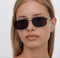 Lu Goldie Evangeline Sunglasses- Black