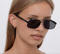 Lu Goldie Evangeline Sunglasses- Black