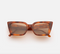 Lu Goldie Lucia Sunglasses- Chestnut