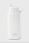 Frank Green Ceramic Reusable Bottle 34oz Large- Cloud