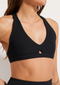 Nimble Sweat To Splash Plunge Bra- Black