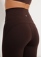 Nimble In Motion Cropped Flare Pant- Chocolate