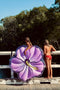 Sunny Life Luxe Lie-On Float Hibiscus- Pastel Lilac