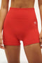 PE Nation Restore Seamless 2.5" Bike Short- Poppy Red