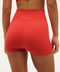 PE Nation Restore Seamless 2.5" Bike Short- Poppy Red