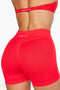 Kikiva Dynamic Bike Short- Cherry Red