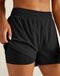 Beyond Yoga In Stride Lined Short- Black