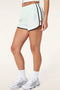 PE Nation Preset Short- Mint/ White