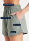 Nimble Rec Short- Agave Green