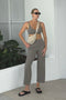 Nimble In Motion Cropped Wide Leg- Storm Grey