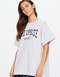 The Upside Harbour Sammi Tee- Grey Marle