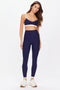 The Upside Hamptons 25IN Midi Pant- Navy