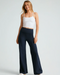 Beyond Yoga Spacedye Foldover Wide Leg Pant- Nocturnal Navy