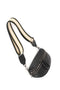 Hi Ho Silver Stud Bag Black/ Gunmetal- Black, Gold, Cream Strap