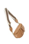 Hi Ho Silver Obsessed Bag Light Tan/ Gold- Woven Brown Strap