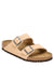 Birkenstock Arizona Regular Desert Buck Nubuck Leather Sandal- New Beige