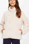 The Upside Harlow Fleece Pullover- Natural