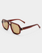 Luv Lou The Banks Sunglasses- Cherry Crystal