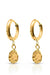 EVER Jewellery Harmony Huggie Earrings- Gold