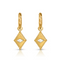 EVER Jewellery Arena Huggie Earrings- Gold