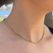 EVER Jewellery Drop Shot Necklace- Gold