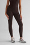 Leelo Active Classic Full Length Leggings- Cocoa Bean