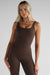 Leelo Active Classic Tank- Cocoa Bean