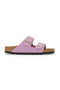 Birkenstock Arizona Nubuck Leather Regular Sandal - Crocus