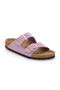 Birkenstock Arizona Nubuck Leather Regular Sandal - Crocus