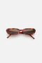 Lu Goldie Lola Sunglasses- Chestnut