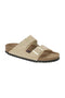 Birkenstock Arizona SFB Leather Sandal Regular- Sandcastle