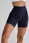 Leelo Active Extra High Waist Bike Short- Navy